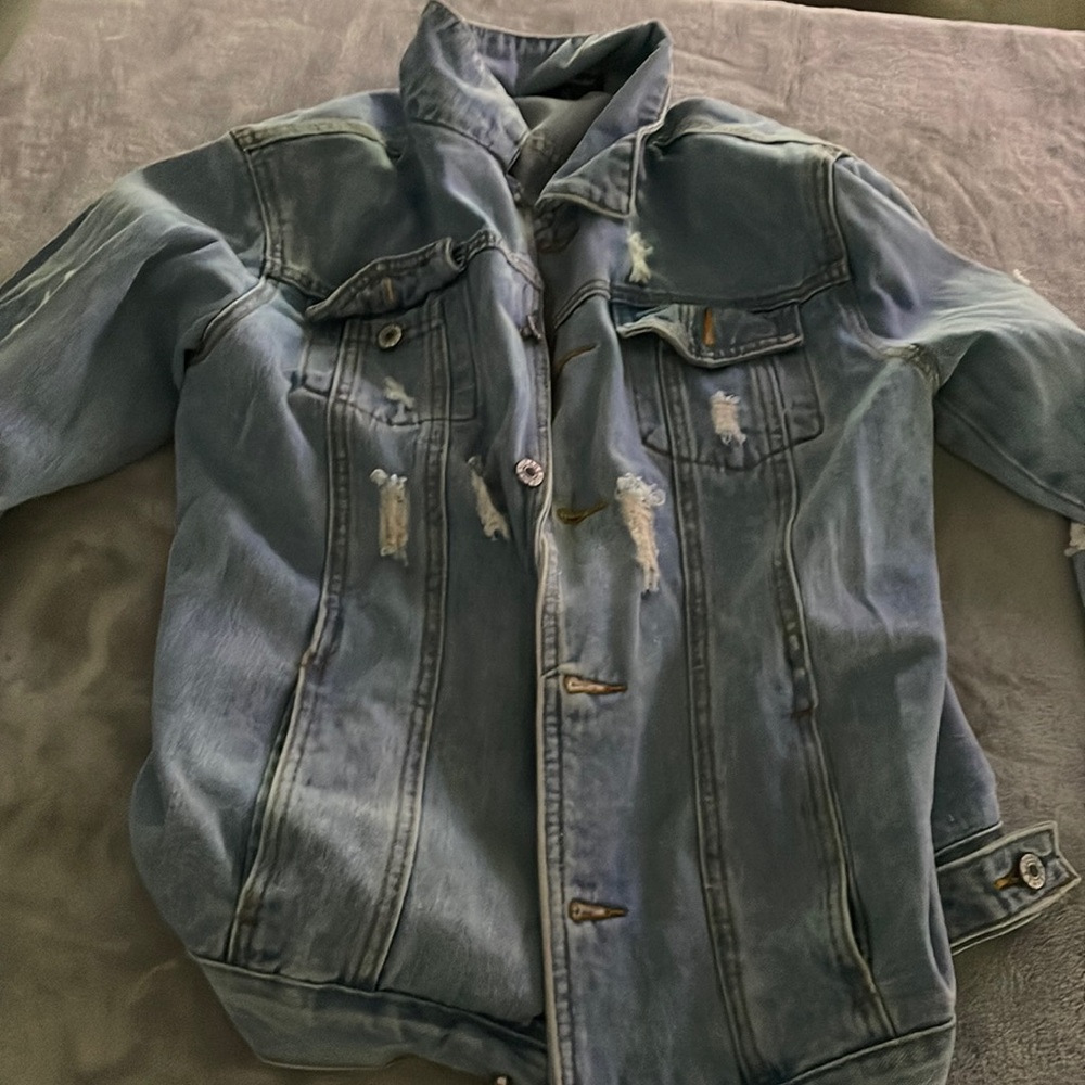 Ripped Jean jacket